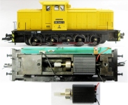 sb modellbau 11515 - TT - Motorisierungssatz für V 60, BR 105, BR 106, BR 345, BR 346 und BR 716